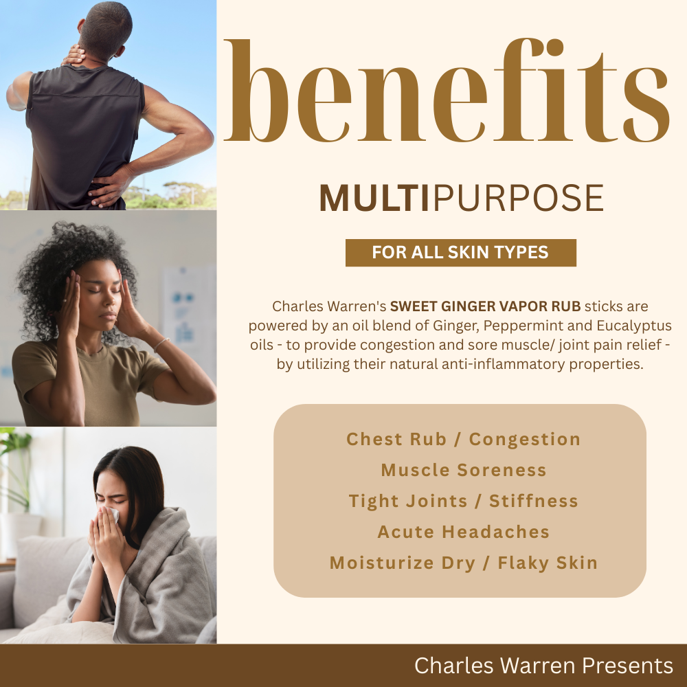Sweet Ginger Vapor Rub Stick